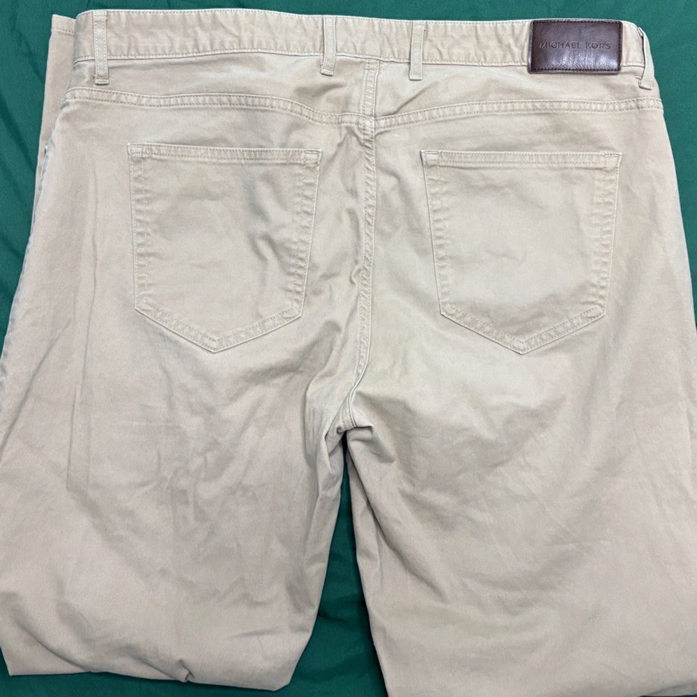 Michael Kors Men’s slim fit khakis - Picture 2 of 3